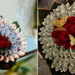 دسته گل ترکیبی با پول؛ ۱۵ مدل زیبا، خاص برای هدیه‌ای به یادماندنی