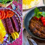 دیزاین کباب تابه ای شیک برای سفره مهمانی خانوادگی دیزاین کباب تابه ای شیک برای سفره مهمانی خانوادگی