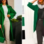 استایل زنانه با رنگ سبز؛ ۱۵ مدل جذاب برای خلق پوششی متفاوت روزانه