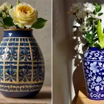 گلدان سفالی آبی؛ ۱۵ مدل جذاب فوقالعاده شیک برای زیباسازی دکور داخلی خانه گلدان سفالی آبی؛ ۱۵ مدل جذاب فوقالعاده شیک برای زیباسازی دکور داخلی خانه