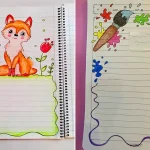 حاشیه کشی دفتر املا کلاس دوم؛ ۱۵ ایده خلاقانه برای آموزش بهتر کودکان