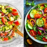 ایده سرو سالاد رژیمی؛ ۱۵ عکس مدل‌های فوق‌العاده شیک و بسیار جذاب برای مهمانی