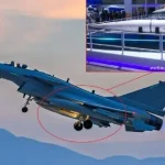 جنگنده J-10 چین با موشک هایپرسونیک جدید YJ-21E دیده شد