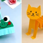 کاردستی برای کلاس اول؛ ۱۵ مدل ساده و شگفت‌انگیز برای تقویت خلاقیت کودکان