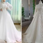 لباس عروس ساده و مینیمال؛ ۱۵ مدل خاص و شیک برای زیبایی منحصر‌به‌فرد
