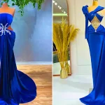 لباس مجلسی آبی کاربنی؛ ۱۵ مدل متنوع، خاص و زیبا؛ باوقار و جذاب در هر مجلسی