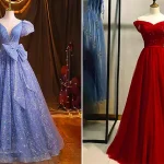 لباس پرنسسی آستین کوتاه؛ ۱۵ مدل شیک، زیبا و جدید برای جشن‌های شما