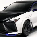 لکسوس RZ 600e F SPORT معرفی شد: شاسی بلند برقی ۴۱۹ اسب بخاری برای رقابت با تسلا