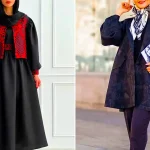 مانتو مشکی سبک مدرن؛ ۱۵ مدل شیک جدید با جزئیات خاص برای استایل روزانه مانتو مشکی سبک مدرن؛ ۱۵ مدل شیک جدید با جزئیات خاص برای استایل روزانه