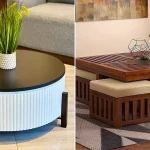 میز جلو مبلی شیک و جدید؛ ۱۵ مدل کاربردی برای خانه های امروزی ایرانی
