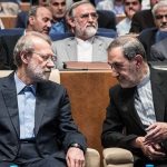علی لاریجانی با ولایتی دیدار کرد علی لاریجانی با ولایتی دیدار کرد