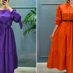 پیراهن عروسکی و بلند زنانه؛ ۱۵ مدل محبوب مناسب سلیقه های مختلف امروزی پیراهن عروسکی و بلند زنانه؛ ۱۵ مدل محبوب مناسب سلیقه های مختلف امروزی