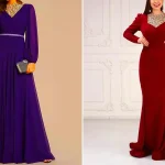 پیراهن بلند جدید زنانه؛ ۱۵ عکس خاص ترندهای متفاوت برای خوش‌پوشی بانوان