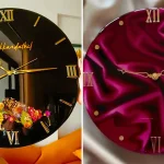 ساعت دیواری رزین لوکس | انتخابی متفاوت برای دکوراسیون امروزی