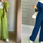 ست شومیز شلوار جذاب؛ ۱۵ ایده متفاوت برای ساخت استایل شیک و ساده روزانه بانوان