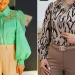 شومیز زنانه شیک؛ ۱۵ ایده فوقالعاده برای ست اسپرت و مجلسی در استایل زنانه شومیز زنانه شیک؛ ۱۵ ایده فوقالعاده برای ست اسپرت و مجلسی در استایل زنانه