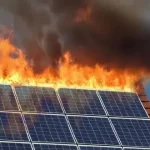 افزایش خطر آتش سوزی پنل های خورشیدی + راهکارهای پیشگیری از فاجعه