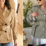 تیپ شیک روزانه با ترنچ کت؛ ۱۵ ایده جذاب برای استایل امروزی زنانه