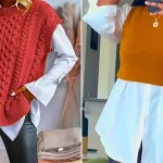 ژیله بافت ضخیم و گرم؛ ۱۵ مدل کاربردی مناسب موقعیت‌های روزانه و تیپ زمستانی