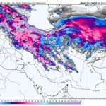 هفته پر بارش در راه آسمان ایران