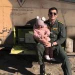 عکس جگرسوز خلبان هوانیروز که صبح امروز به شهادت رسید