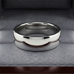 معرفی 5 مدل انگشتر طلا سفید مردانه بدون نگین؛ ترند استایل مینیمال