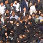 درگیری شدید و کتک کاری بین دانشجویان در دانشگاه امیرکبیر + فیلم