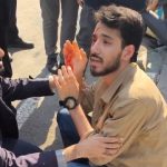 زخمی شدن دانشجویان در تجمعات دانشگاه تهران و شریف + فیلم