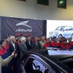 بازدید معاون اجرایی رئیس‌جمهور از کرمان موتور/ هاچ‌بک ملی «کی‌ام‌سی شدو» رونمایی شد