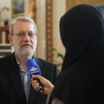 اولین توئیت لاریجانی پس از دیدار با مقامات عمانی