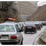 جاده چالوس قفل شد/ هشدار پلیس راهور به مسافران