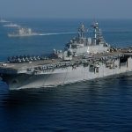 فوری / برخورد وحشتناک ۲ کشتی جنگی نیروی دریایی آمریکا