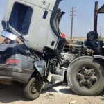 تصاویر هولناک از تصادف زنجیره‌ای در بندرعباس+ فیلم