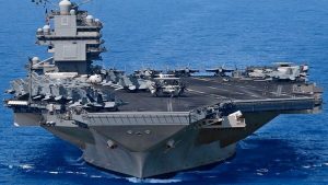فوری؛ ناوگروه جرالد فورد وارد بندر حیفا شد/ حمله آمریکا نزدیک است؟