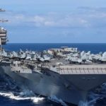 ترامپ زمان رسیدن ناو هواپیمابر جرالد فورد به خاورمیانه را اعلام کرد