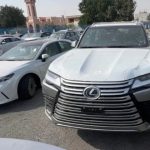 محموله لکسوس LX600 وارداتی به گمرک رسید