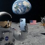 آیفون اپل با فضانوردان ناسا به کره ماه می‌رود