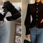 بلوز کلاسیک مشکی زنانه؛ ۱۵ عکس جدید و پرطرفدار برای استایل شیک امروزی بلوز کلاسیک مشکی زنانه؛ ۱۵ عکس جدید و پرطرفدار برای استایل شیک امروزی