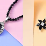 گردنبند نگینی عقیق سیاه؛ ۱۵ ایده خلاقانه برای ست کردن با لباسهای مختلف گردنبند نگینی عقیق سیاه؛ ۱۵ ایده خلاقانه برای ست کردن با لباسهای مختلف