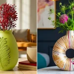 گلدان زیبا و مینیمال؛ ۱۵ عکس الهام بخش برای انتخاب ساده و شیک دکور خانه گلدان زیبا و مینیمال؛ ۱۵ عکس الهام بخش برای انتخاب ساده و شیک دکور خانه