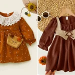 پیراهن سارافونی بچگانه جدید؛ ۱۵ عکس دیدنی خلاقانه برای مادران خوش سلیقه