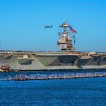 ناو هواپیمابر جرالد فورد می‌تواند رکورد استقرار 294 روزه نیروی دریایی آمریکا را بشکند